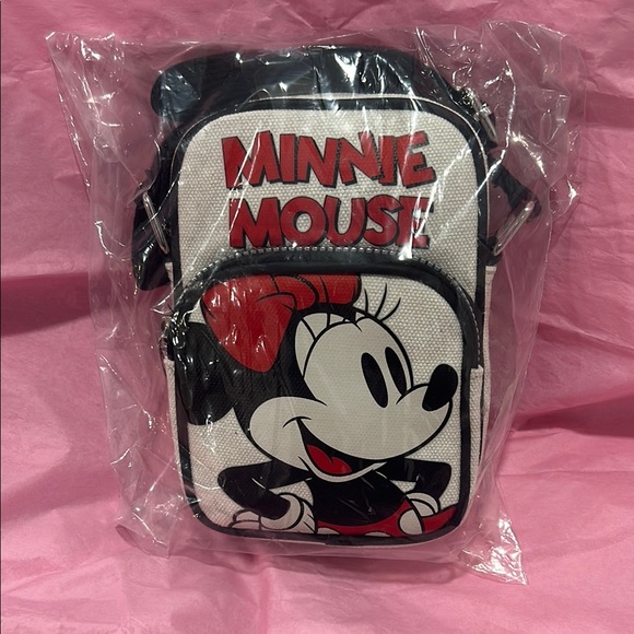 Disney Primark Minnie Mouse Crossbody Phone Holder. BNWT - Picture 1 of 6